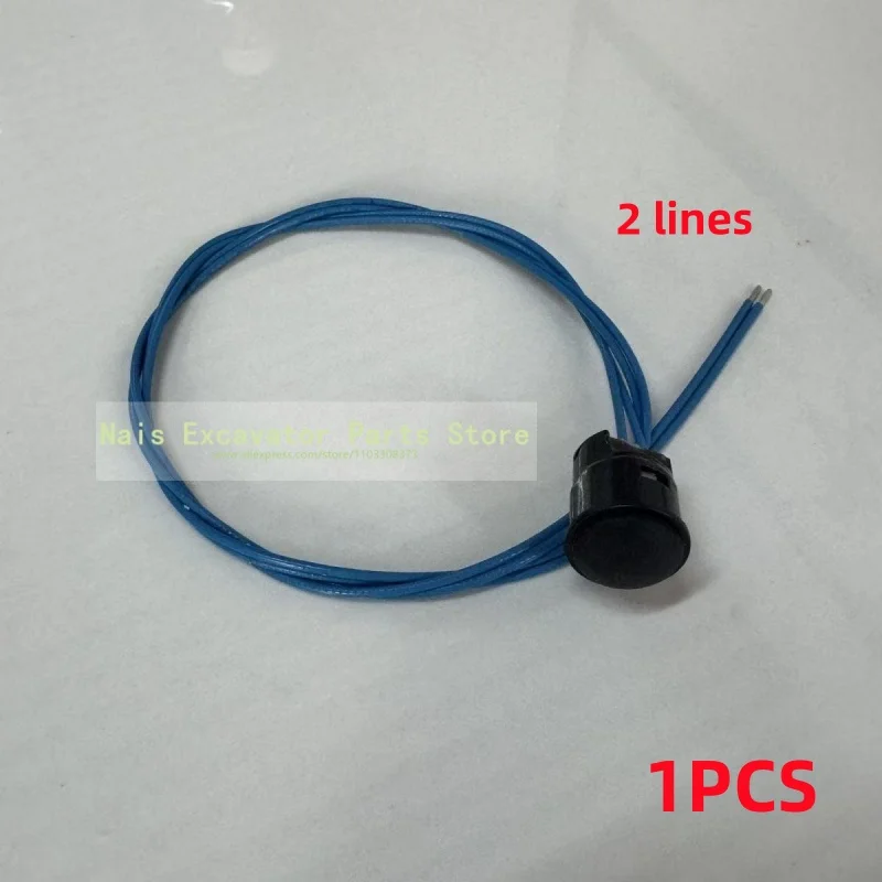 Voor de nieuwe Carter 320 323 326 330 336 345 349GC/GX handvat knop siliconen knop schakelaar