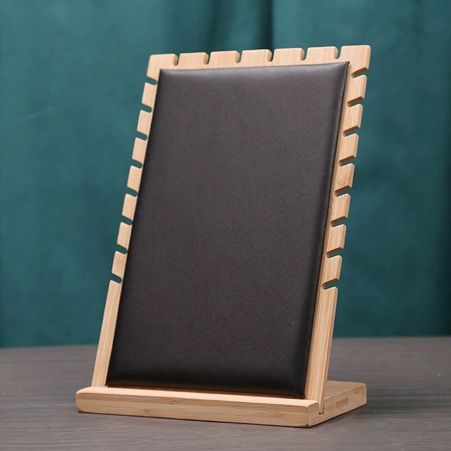 Creative Solid Wooden Necklace Frame for Jewelry Display