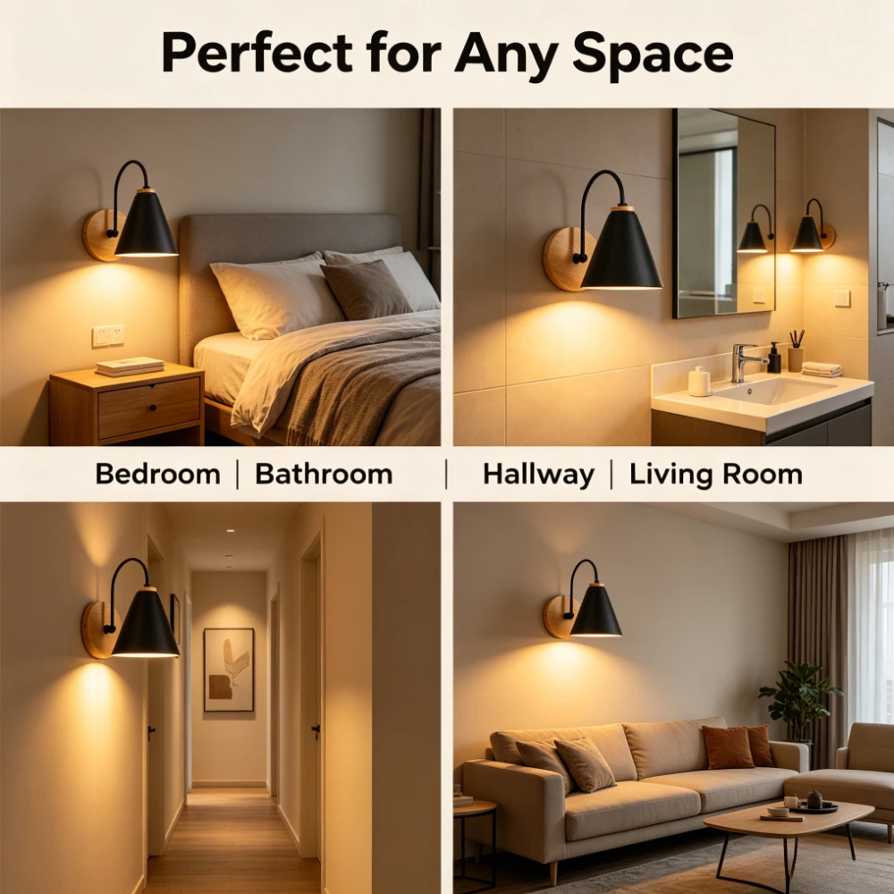 JOYINLED 1/2PCS โคมไฟติดผนังพร - Lighting Decoration On Wall บทวิจารณ์และราคา