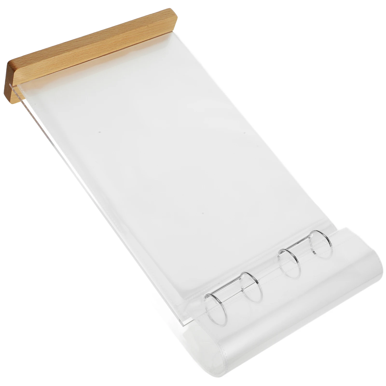 

Acrylic Menu Display Stand Desktop Sign Holder Advertisement Hotel Board Replacement Frame Stands
