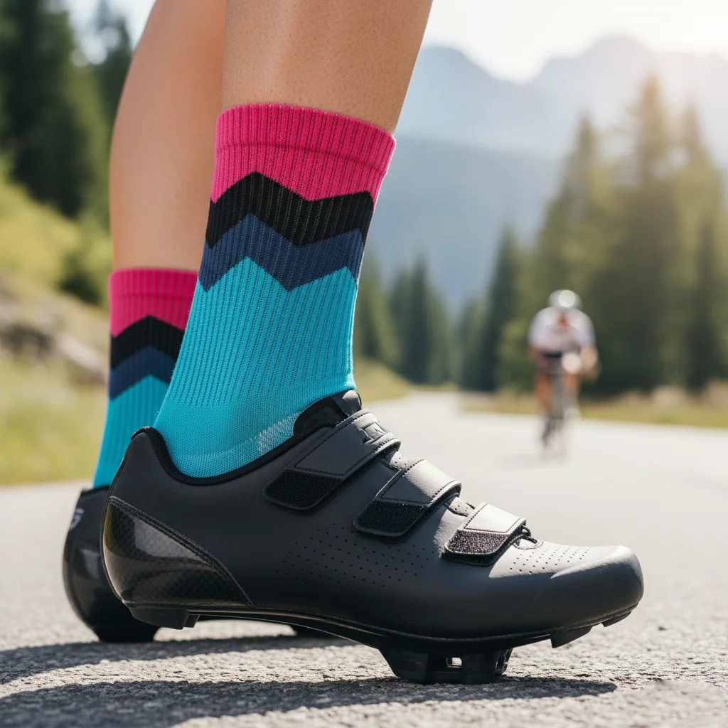Männer Radfahren Socken Professionelle Straße MTB Bike Frauen Kompression Racing Outdoor Unisex Sport – Detail 3
