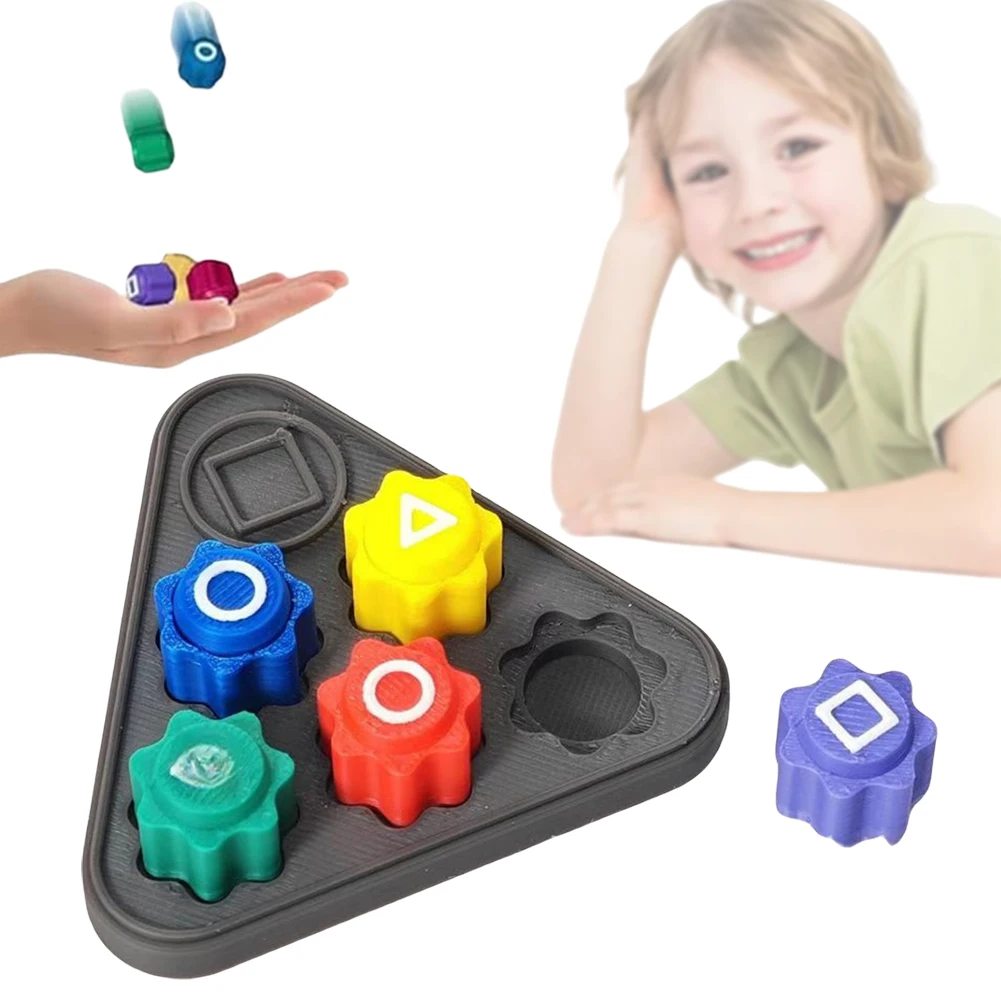 

Traditional Play Game 3D Printed Gonggi Jack Stone Pebbles Set Stone Catching Game for Board Game Party Games Gifts for Fans
