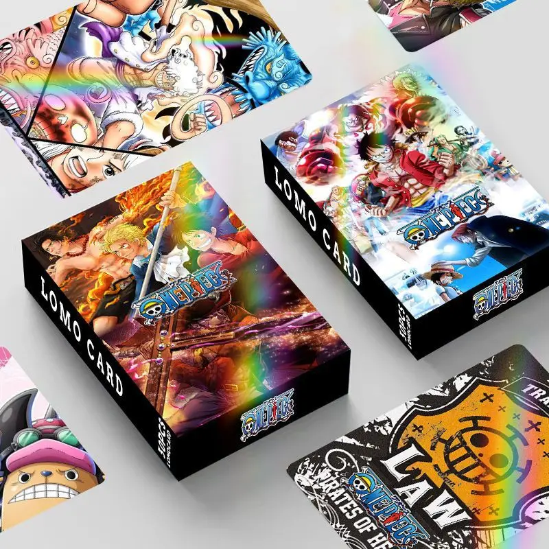 

One Piece Anime Lomo Card 30 Cards Around The Anime Collection Stickers Photocards Hobby Anime Fan Game Boxed Children Toy Gifts