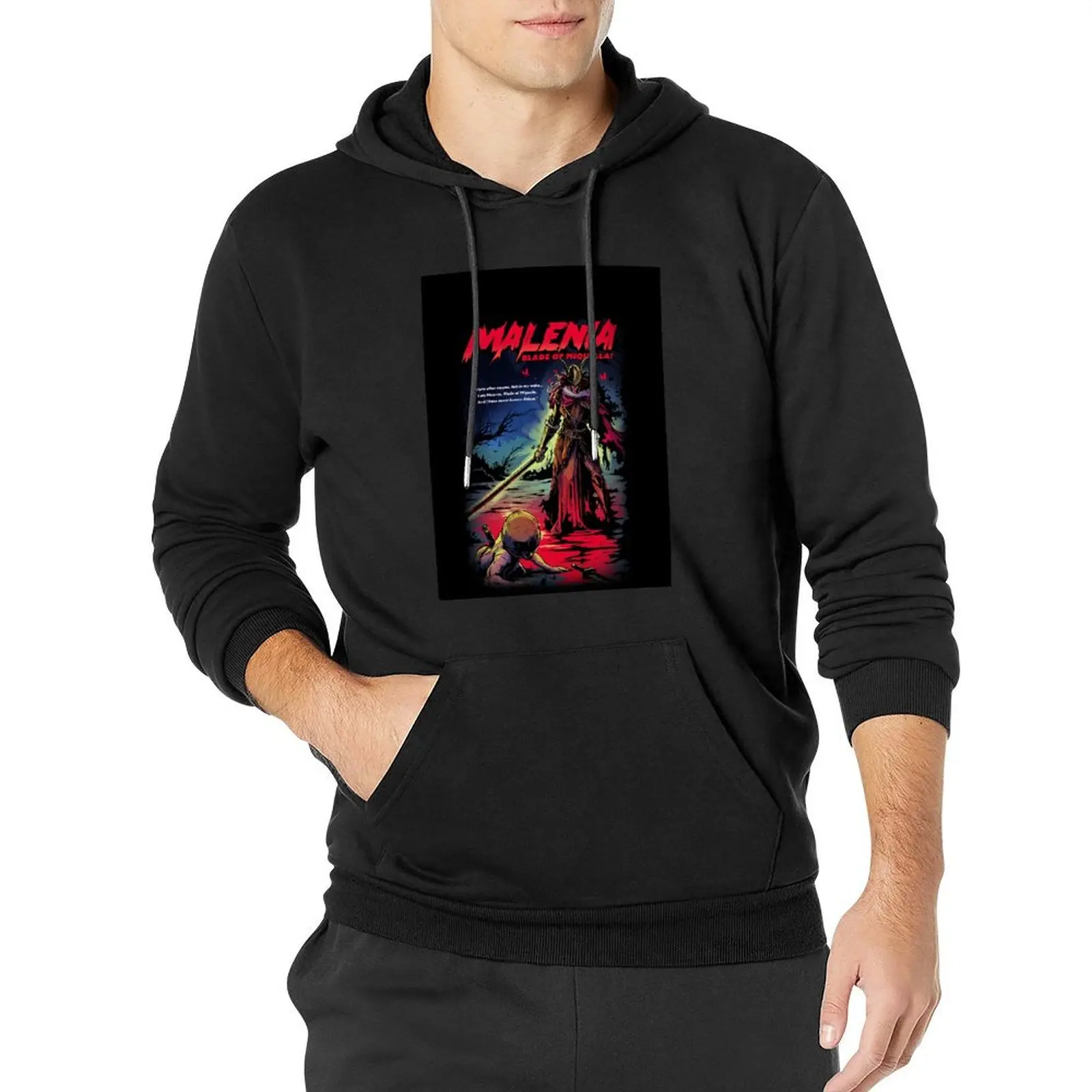 Malenia Blade of Miquella Pullover Hoodie blouse aesthetic clothing men clothes anime clothing tracksuit