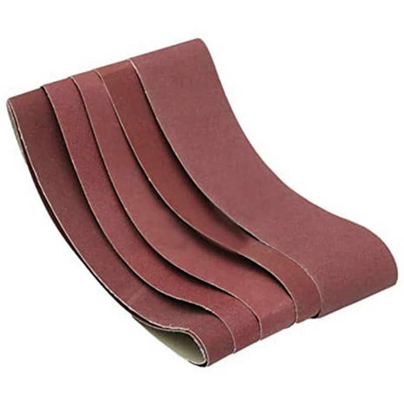 Banda abrasiva para lijar, banda de 4x36 pulgadas, 100x915mm, 60, 120, 180, 240, 320, 5 unidades