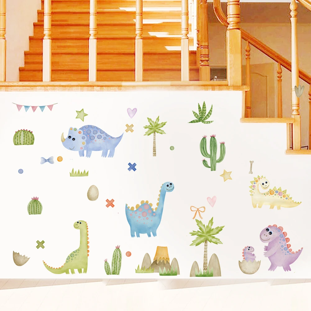 Decde: Adesivos de Parede com Dinosaurinhos para Crianças – Uma Solução Criativa para Decoração Infantil