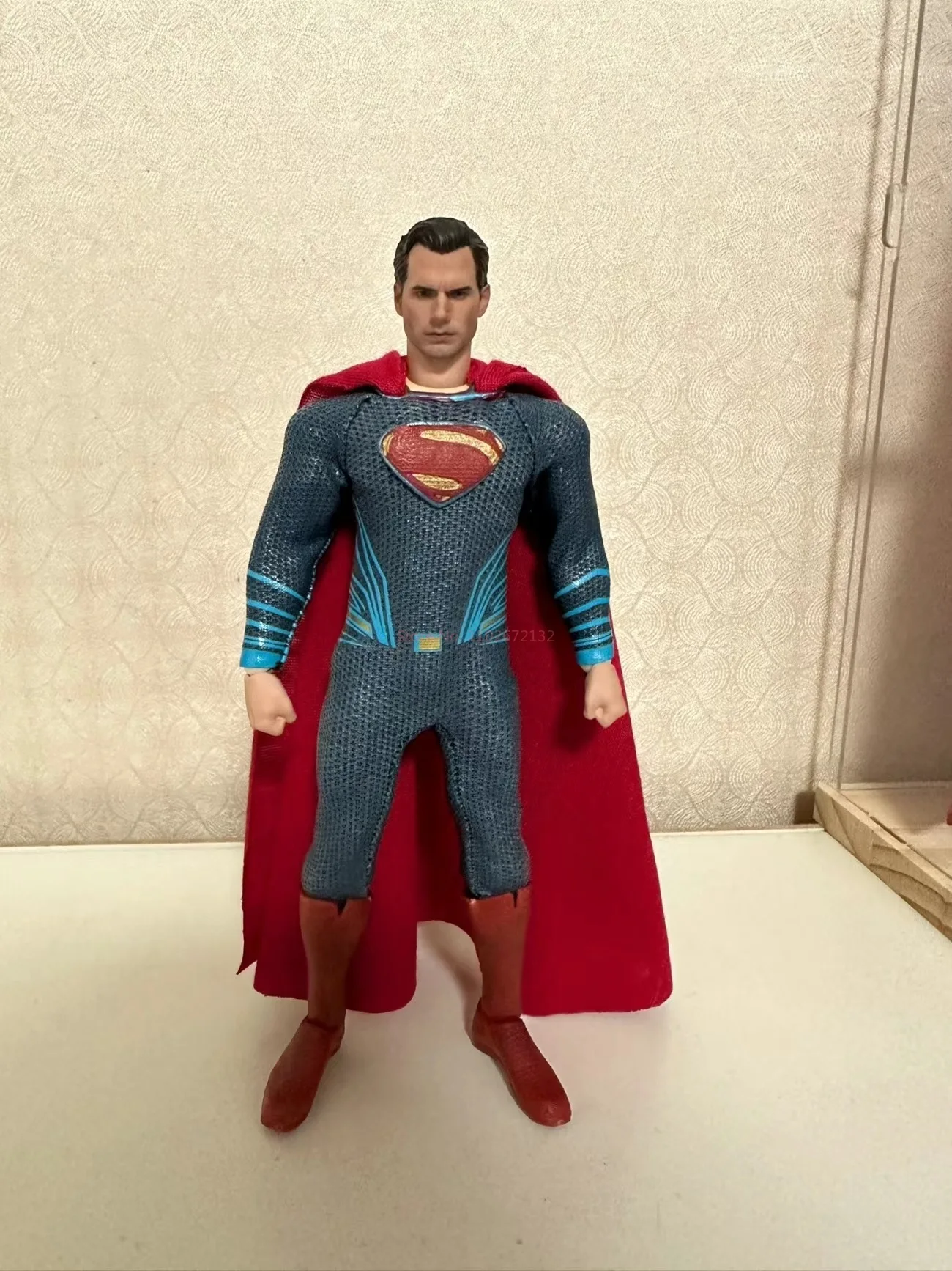 Mezco Dc Figure Justice League Clothing Superman Batman 6 Inch Action Figures 1/12 Statue Toy Collectible Model Adult Kid Gifts