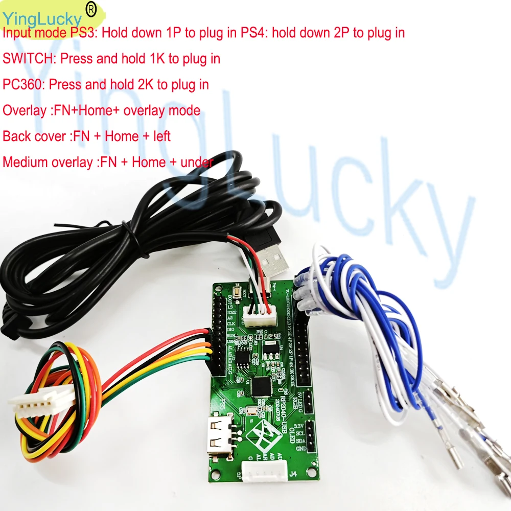 Joystick Hitbox Raspberry Pi PICO Development Board Hitbox Controller supports Xboxone ps5 USB Zero Delay Arcade Diy kit