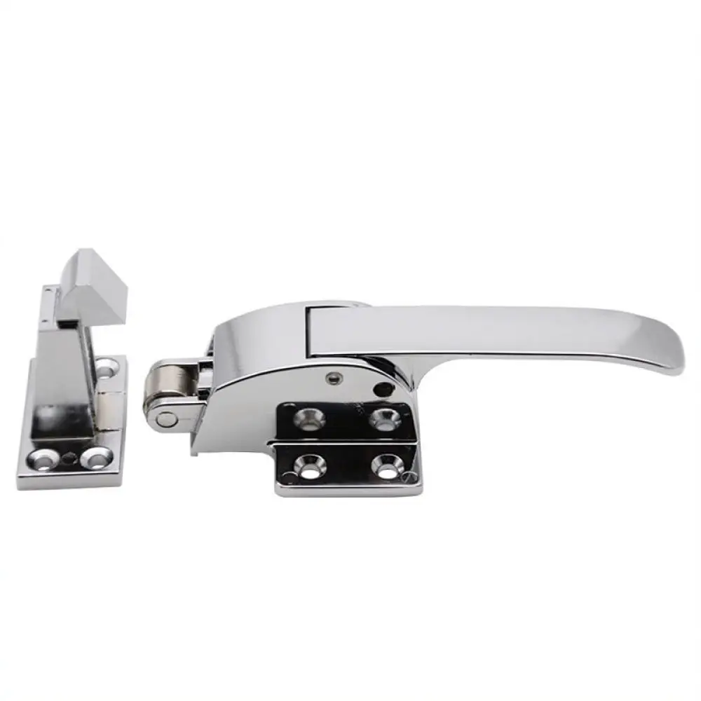 Adjustable Compression Latch Industrial Oven Door Lock Zinc Alloy Handle Surface Mounted Hardware For Freezer Access