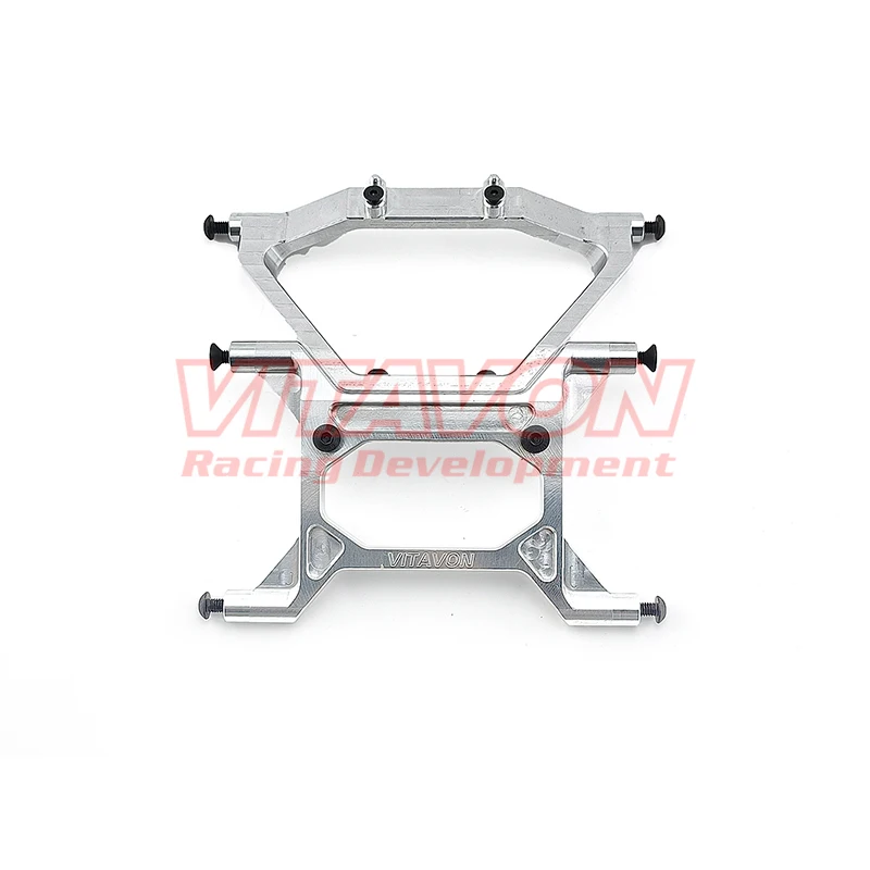 VITAVON CNC Alu7075 Rear Chassis For Axial SCX6 Jeep Wrangler Trail Honcho 1/6