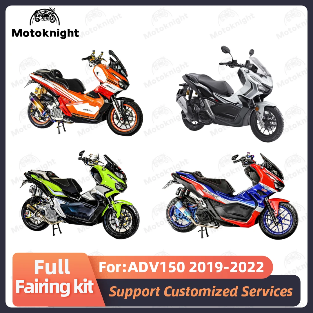 Full Set Motorcycle Fairings Fit For Honda ADV150 2019 2020 2021 2022 Fairing Kit Painted Bodywork New ABS Plastic 4 Gifts