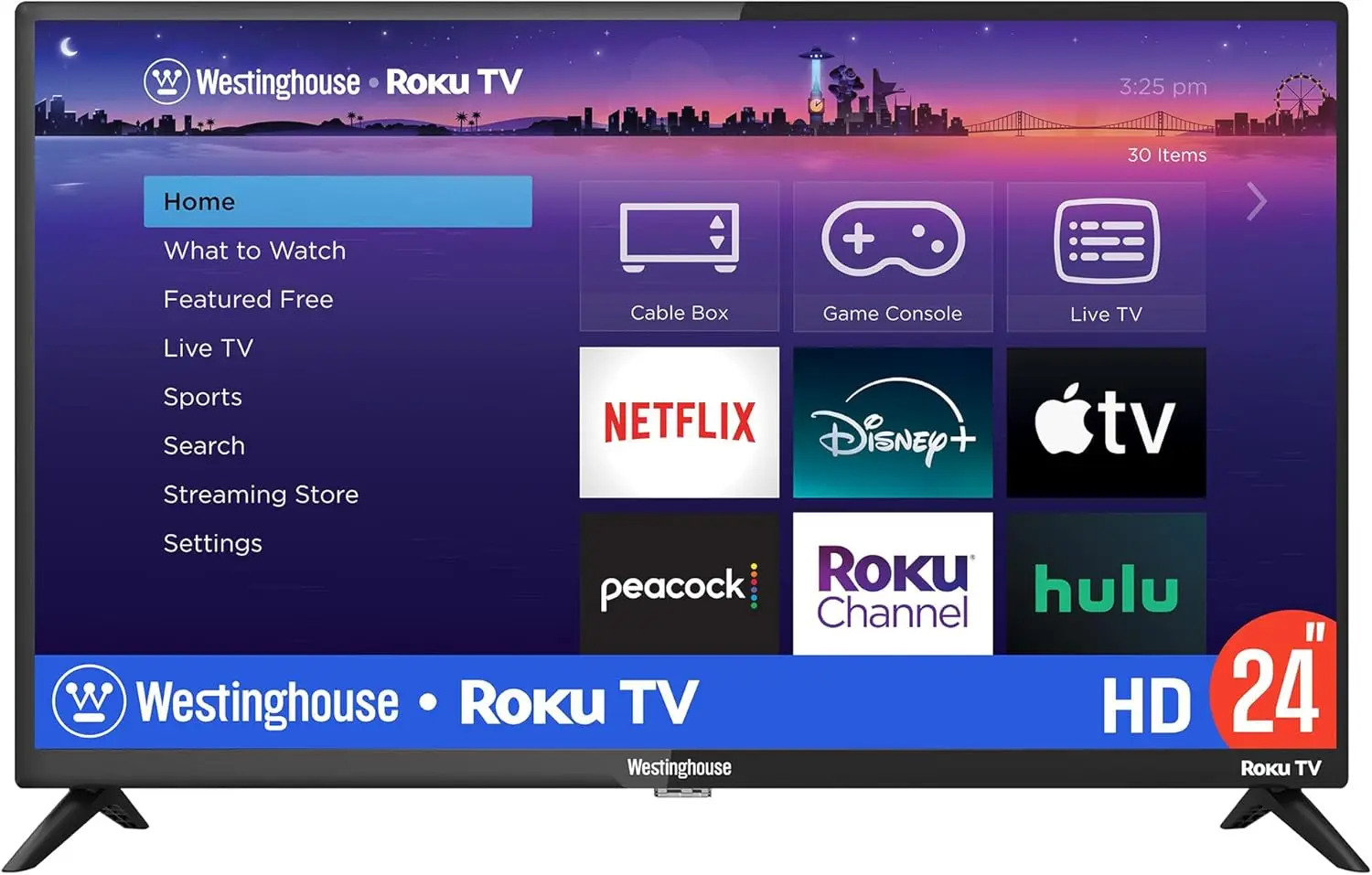 

12-дюймовый смарт-телевизор Roku, светодиодный HD-телевизор 720P с Wi-Fi подключением и мобильным приложением, телевизор с плоским экраном, совместимый с Apple Home