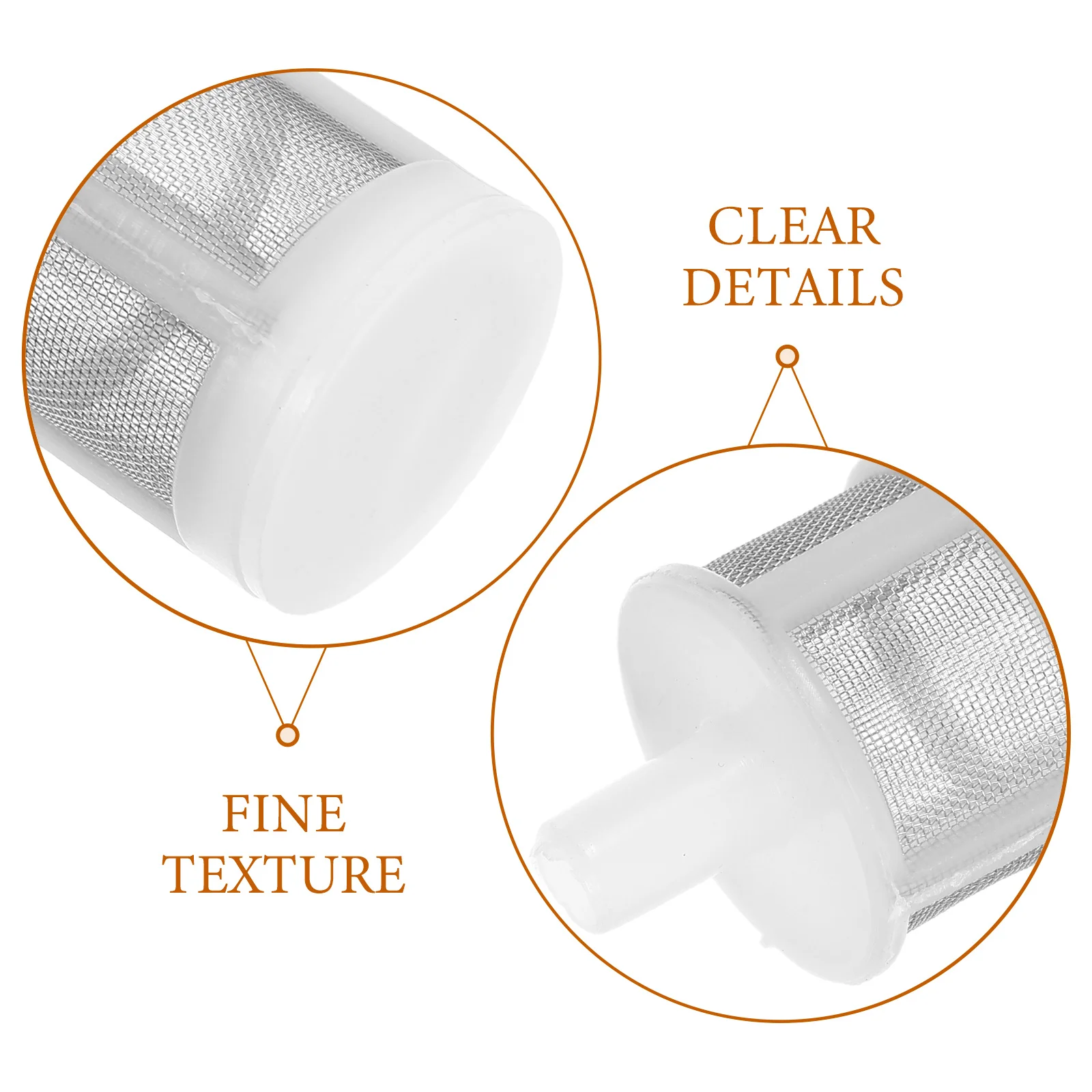 25 قطعة شبكة تصفية لخرطوم مضخة مياه خزان الأسماك معدات رذاذ مصفاة نظام الترشيح الدقيق تصميم دائم #3