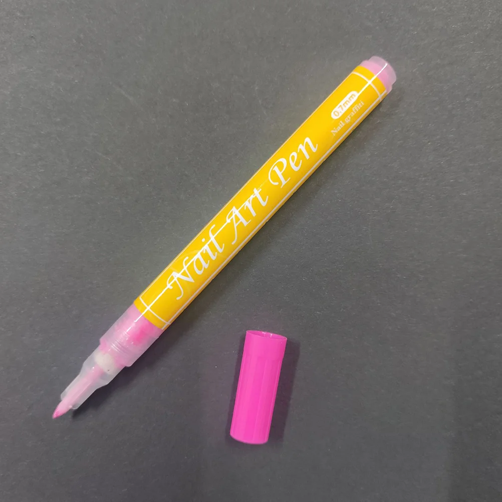 مجموعة أقلام أظافر مكونة من 8 قطع، أقلام رسم جرافيتي لمستلزمات مانيكير احترافية، قلم تحديد للأظافر على الجدران #3