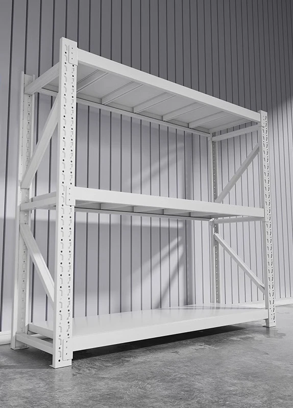 LXY multi-layer floor storage commercial supermarket express super load-bearing iron shelf