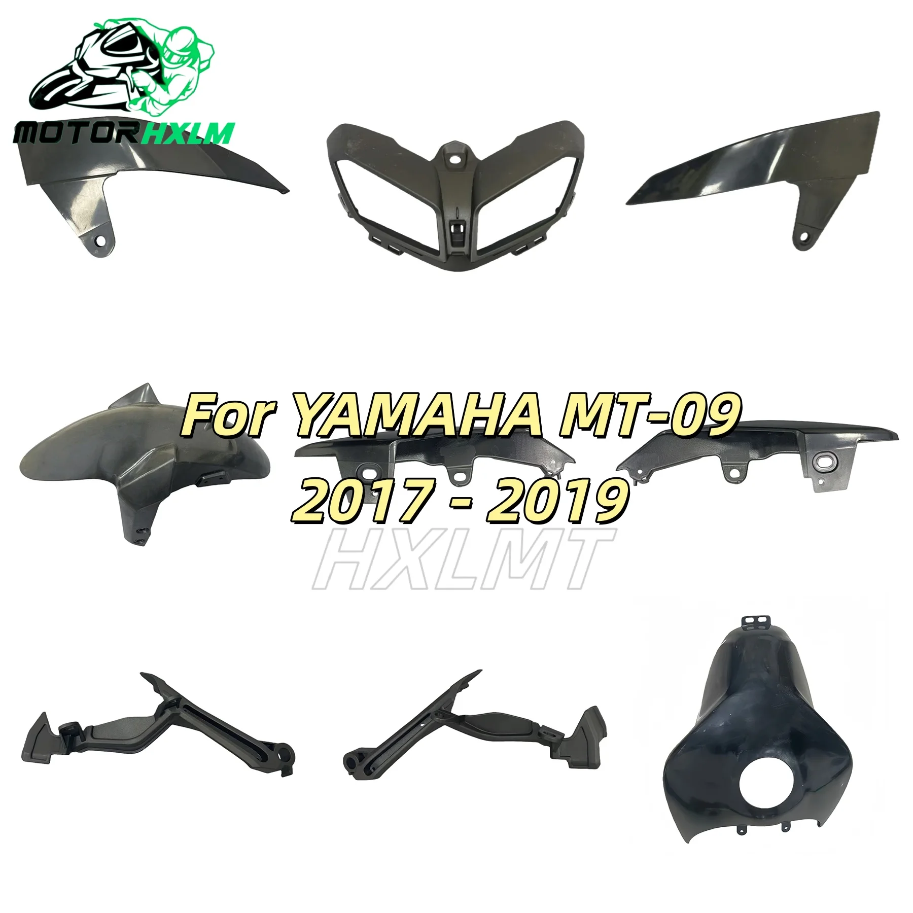 

Motorcycle Parts Complete MT-09 2017-2020 Fairing Injection Bodywork Molding Kit Set Accessories For Yamaha MT-09 FZ-09 2018 201