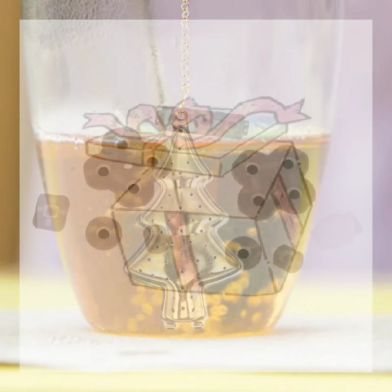 【CC】Stainless Steel Tea Strainer Office Tea Filter Tea Infuser Wall-Mounted Tea Maker
