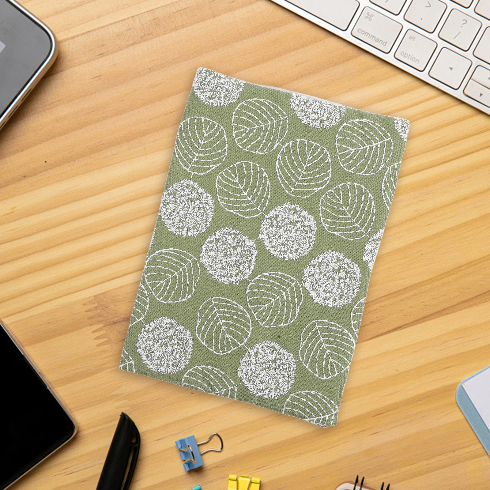 

Fabric Book Cover Covers Adjustable Books Washable for Hardcover Cloth Protector