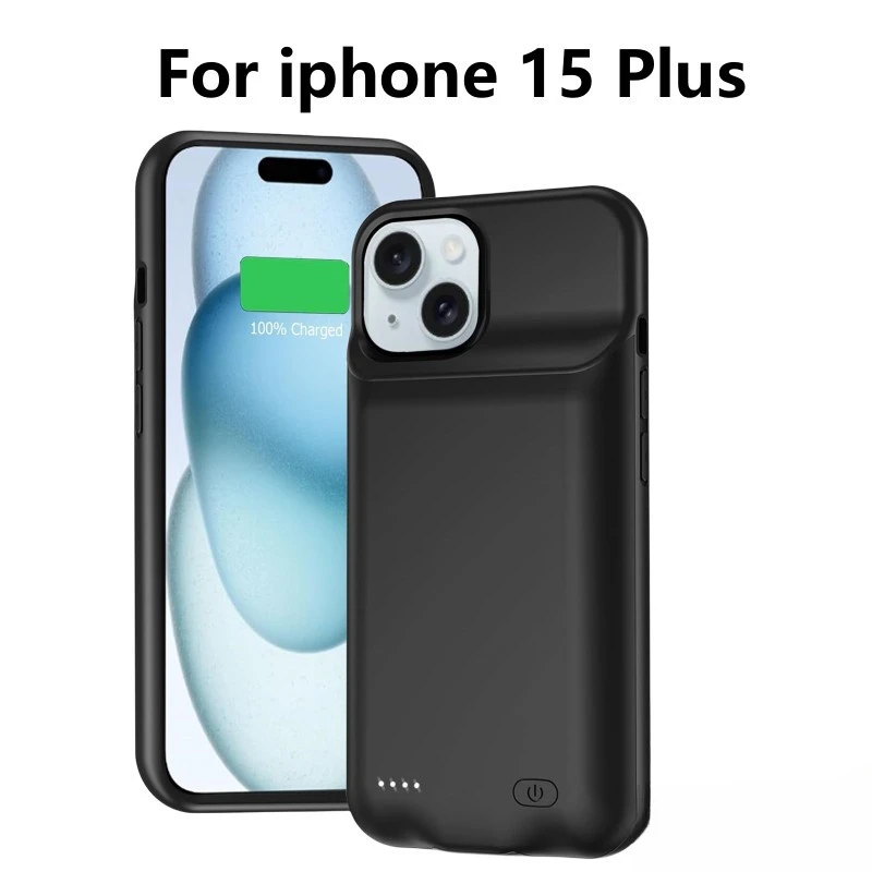 10000mAh Battery Case for IPhone 15 Pro Max 13 14 Pro 12 Mini Power Bank Charging Power Case for IPhone XS Max XR 7 8 Plus SE2 3