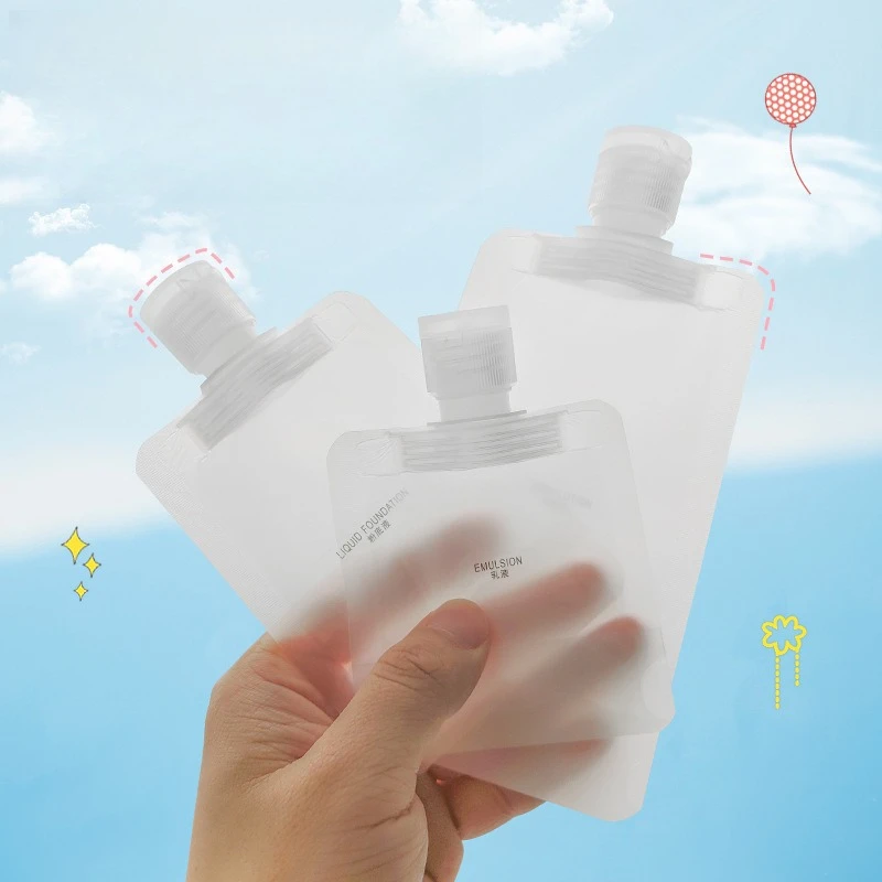

10Pcs 30/50/100ML Thickened Travel Subpackage Cosmetic Lotion Shower Gel Shampoo Portable Facial Cleanser