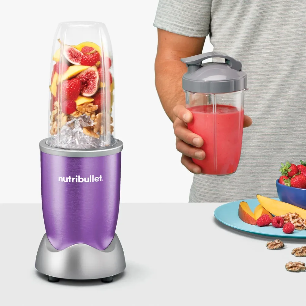 

2023 New NutriBullet - Pro 32 Oz. 900 Watts Personal Blender-Rose Gold