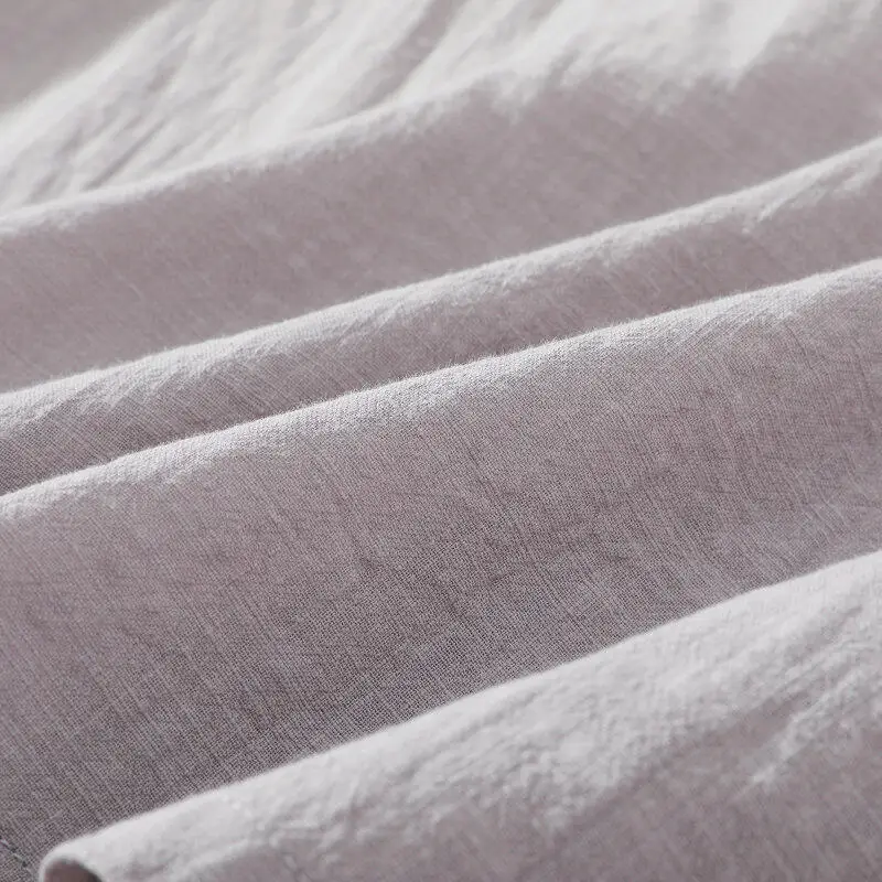 2026 Unisex Baumwoll-Leinen Hanfu Zweiteiliges Set im Buddha-Stil mit 3/4-Ärmeln, lockeres Yoga-, Meditations- und Teezeremonie-Outfit für Zuhause und Freizeit – Detail 18