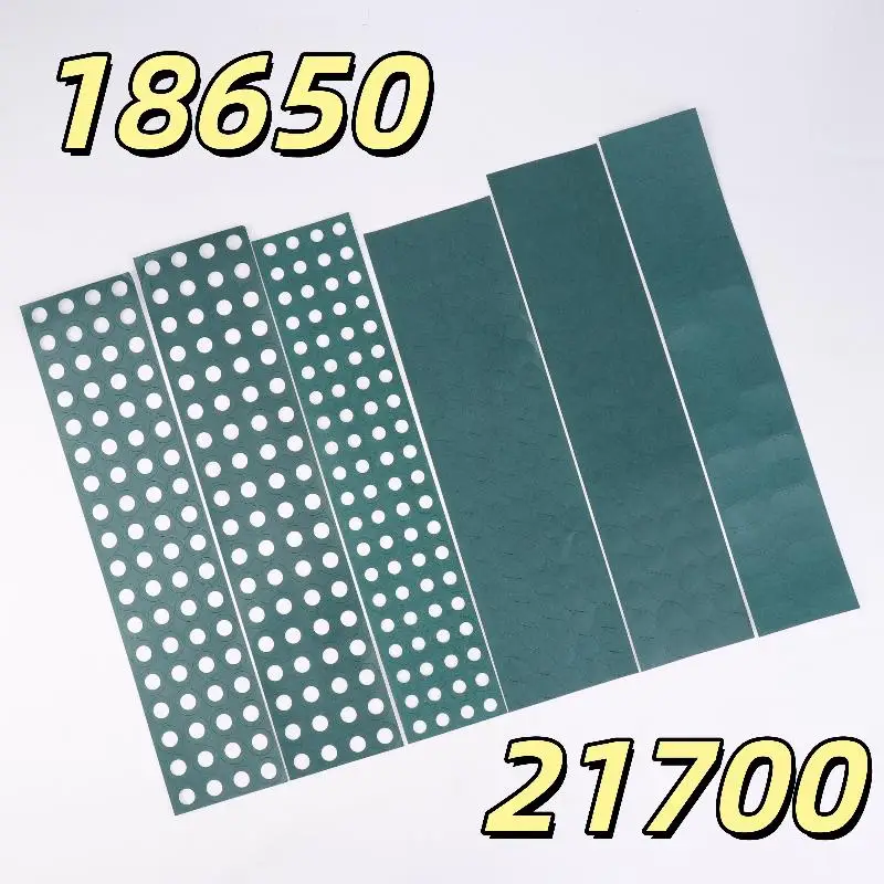 2 ورقة بطارية حزمة خلية عازلة الغراء التصحيح ورق عازل 18650 21700 بطارية ليثيوم أيون العزل طوقا الشعير ورقة
