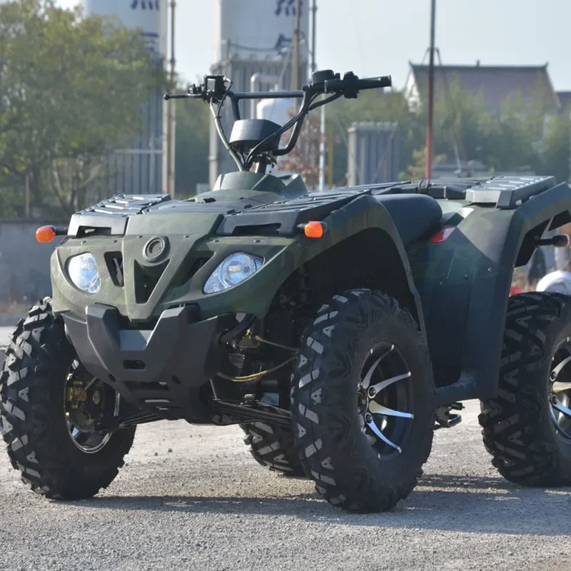 Sports Shock Absorption Off Road Vehicle All Terrain Two Seat Steering Wheel Operation Kart ATV Parent Child Scenic Beach Car