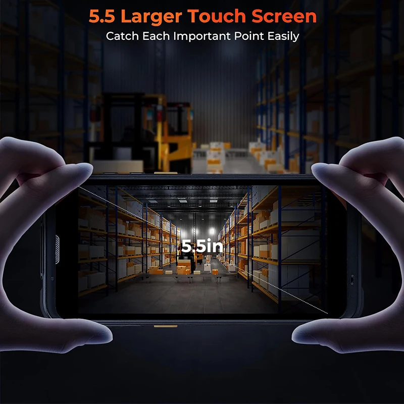 Chainway C66 Android 13 Handheld PDA 2D-Scanner Mobiles Terminal 4G GPS Bluetooth NFC Datensammler Barcode-Identifikations-PDA