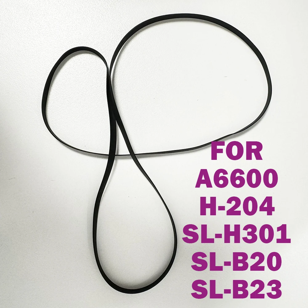 Cassette Player Rubber Drive Belt For TECHNICS PANASONIC A6600 H-204 SL-H301 SL-B20 SL-B23