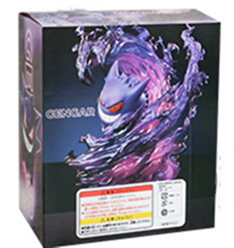 19Cm Anime Pokemon Gengar Battle Ver. Pvc Actie Figuur Spel Standbeeld Verzamelmodel Kinderen Speelgoed Pop Geschenken