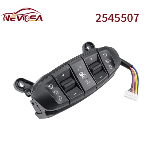 Novosa-Panel de interruptor de Control de crucero de velocidad para coche, módulo de botón de 2016 velocidades, para Scania 2545507