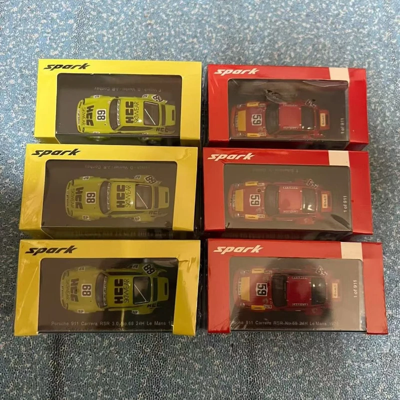 Spark 1/64 Porsche 911 Carrera RSR 59 68 24 Horas de Le Mans Modelo