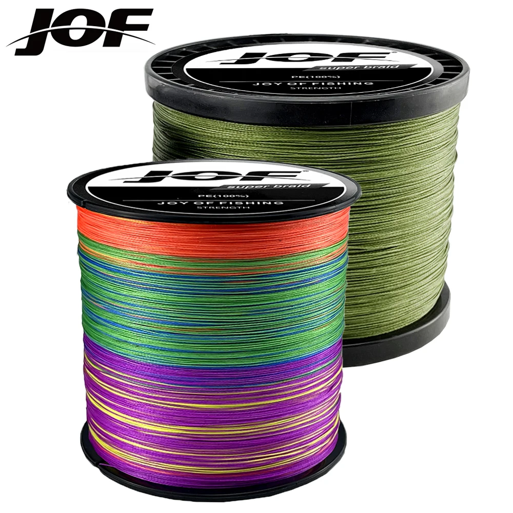 Braided PE Fishing Line 4/8 STRANDS Long Distance Throwing 1000M 0.11MM~0.5MM Extreme Strong 10~80LB Multifilament Main Wire