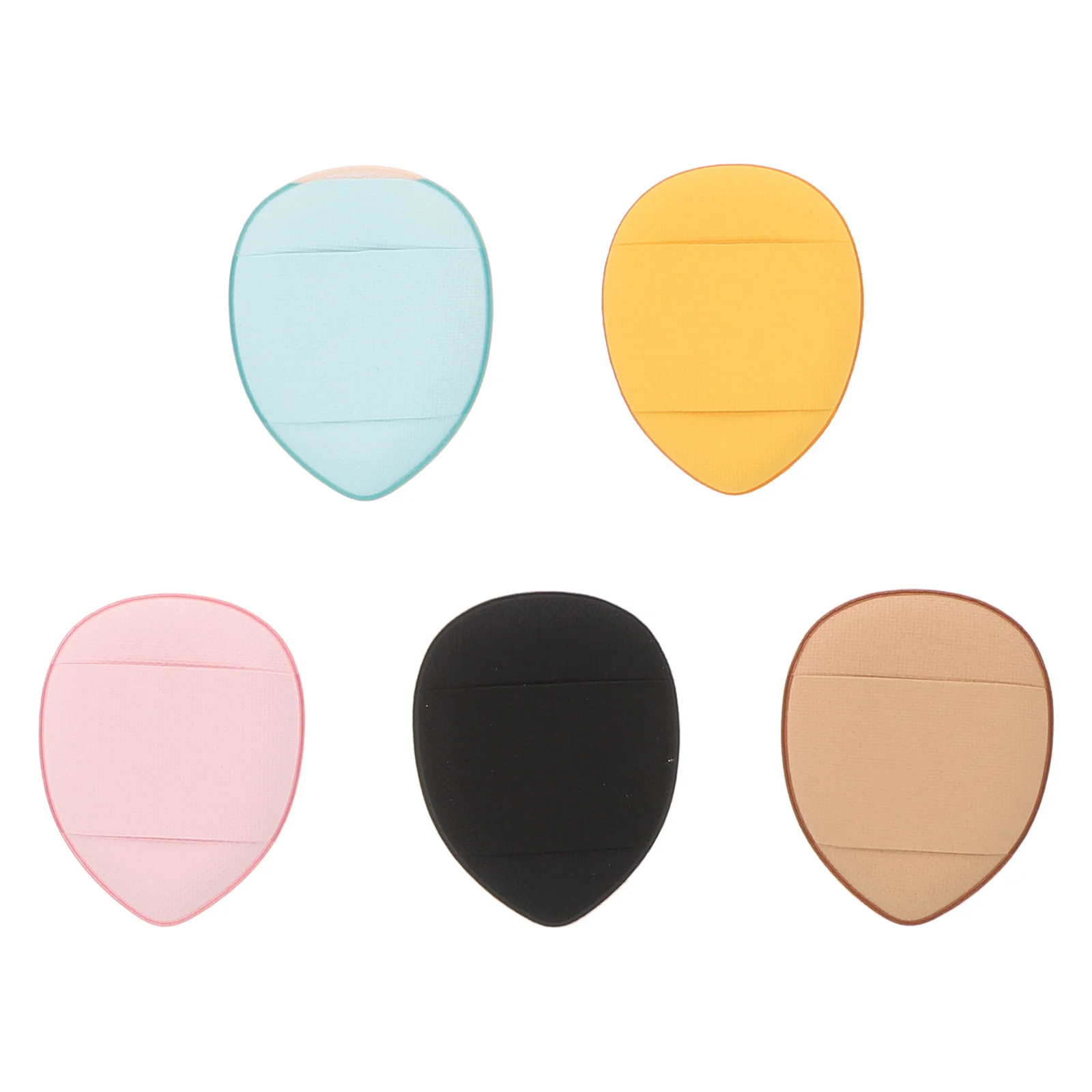 1Set Finger Size Mini Makeup Soft Washable Cushion Powder Puff for Foundation Loose Powder Cream