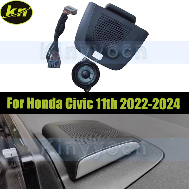 

Car Dash Loudspeaker Center Speaker For Honda Civic 11th 2022-2024 Instrument Panel Horn Centre Cap