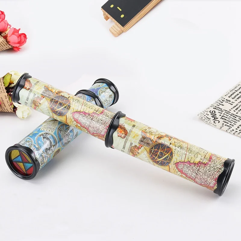 Versatile Kaleidoscope Rotating Telescopic Kindergarten Children\'s Puzzle Toys Boys And Girls Small Gifts Educational Toys