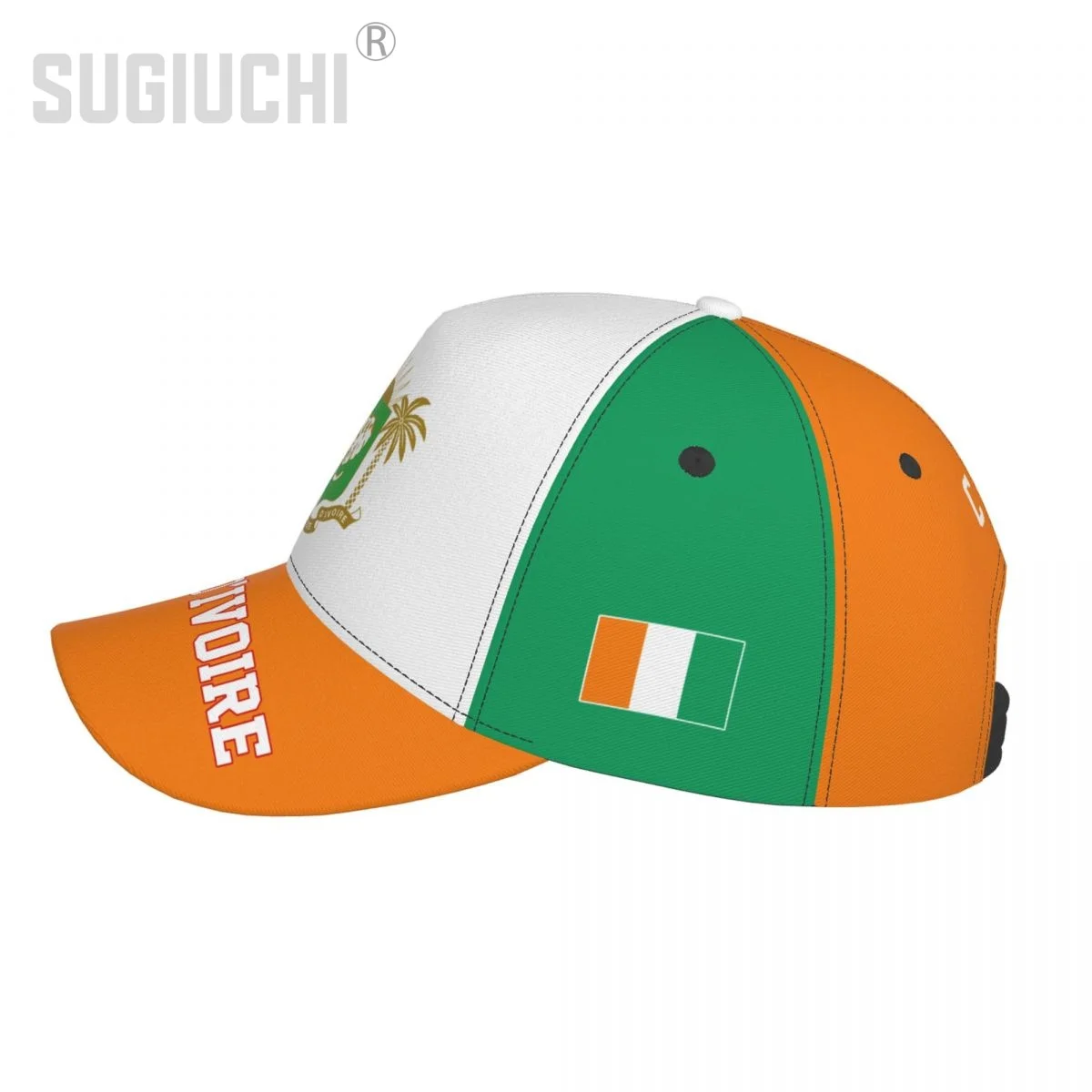 Unisex Cote D\'Ivoire Flag Ivorians Adult Baseball Cap Patriotic Hat for Baseball Soccer Fans Men Women