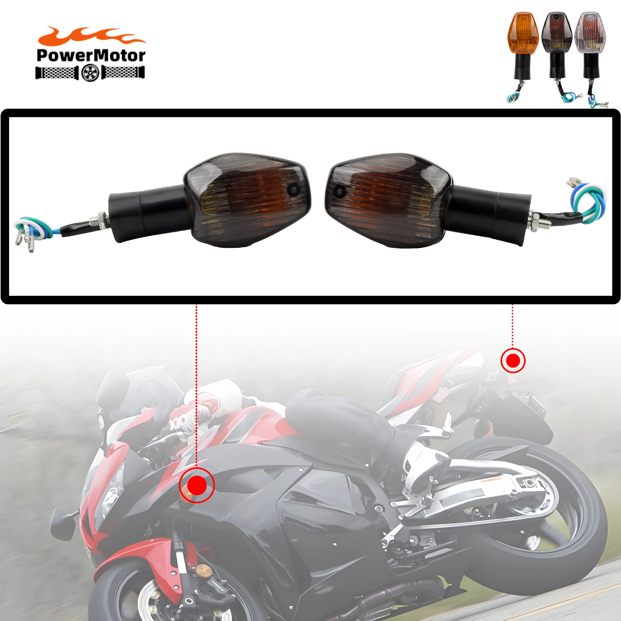 Motorcycle Turn Sig…