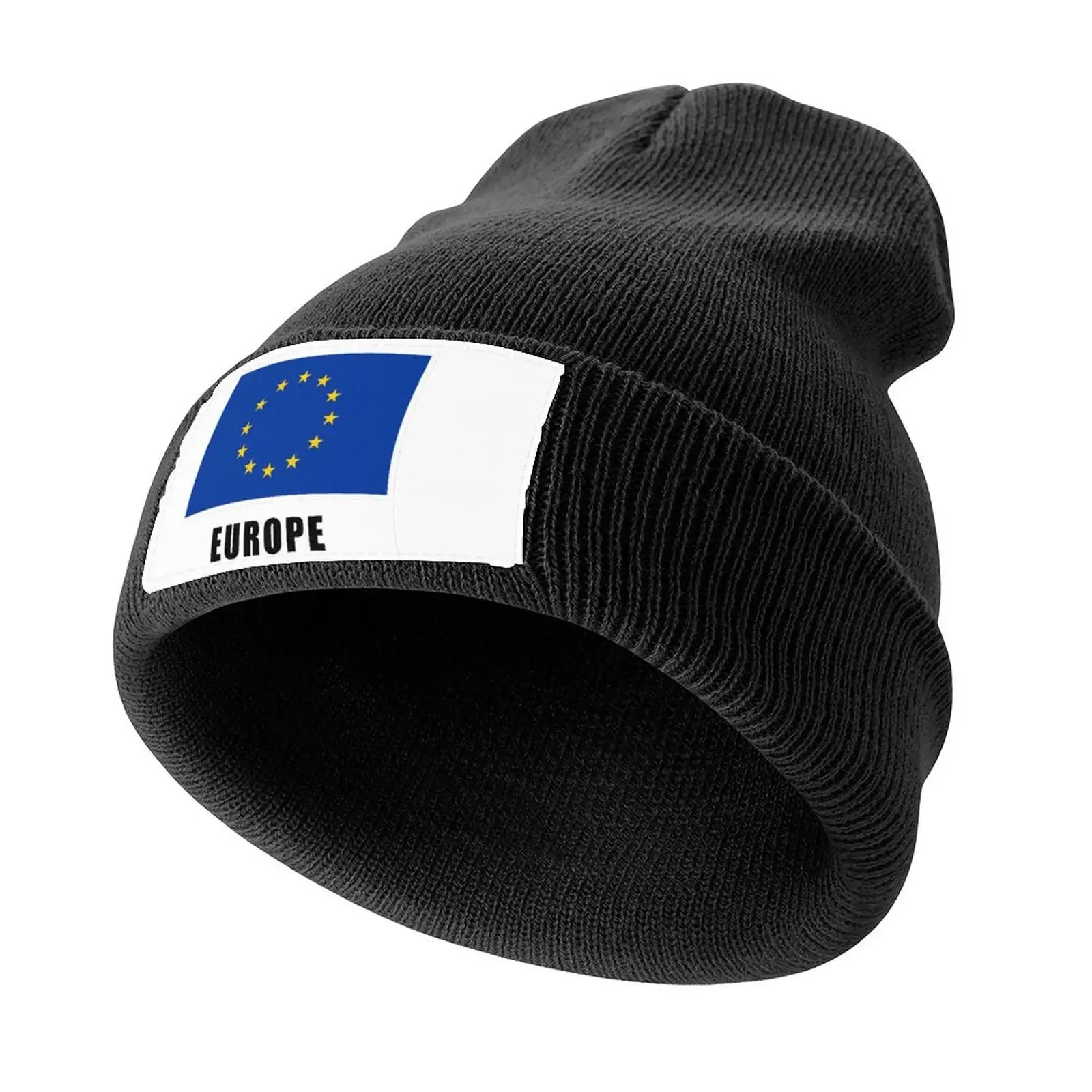 

Europe EU European Union European flag Knitted Cap Hood Snapback Cap birthday Sunhat Women's Beach Visor Men's