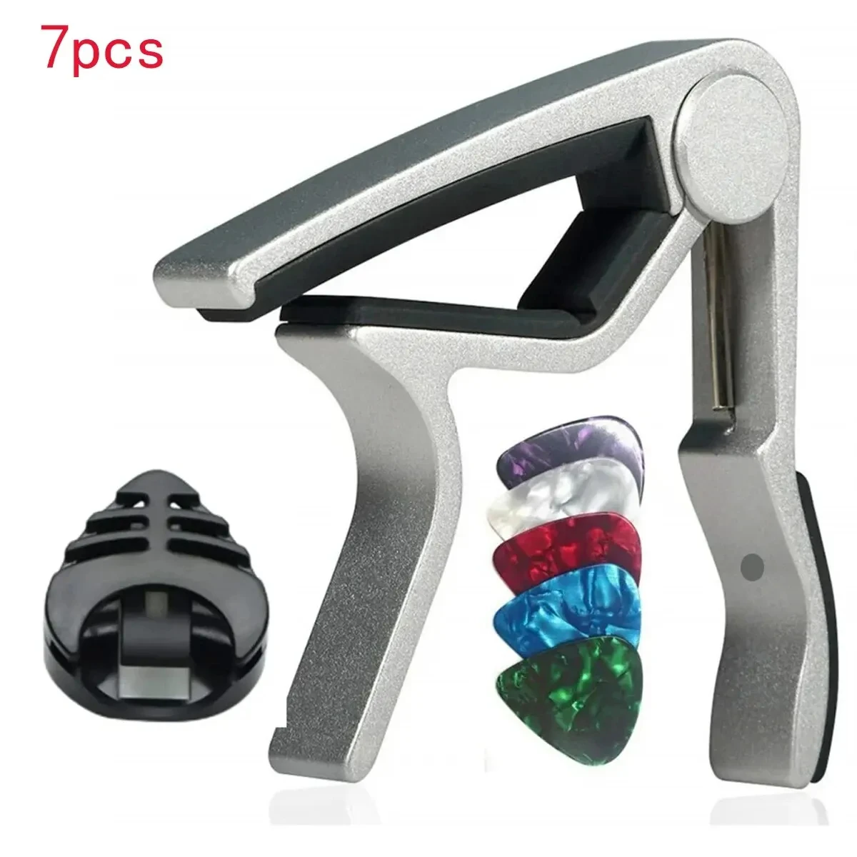 Capo & Pick Bundle for Acoustic/Electric Guitars product image