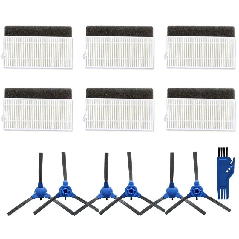 

Robot Vacuum Cleaner Hepa Filter Main Brush Parts For Kyvol Cybovac E20, E30, E31 Robot Vacuum Cleaner Filters Side Brushes