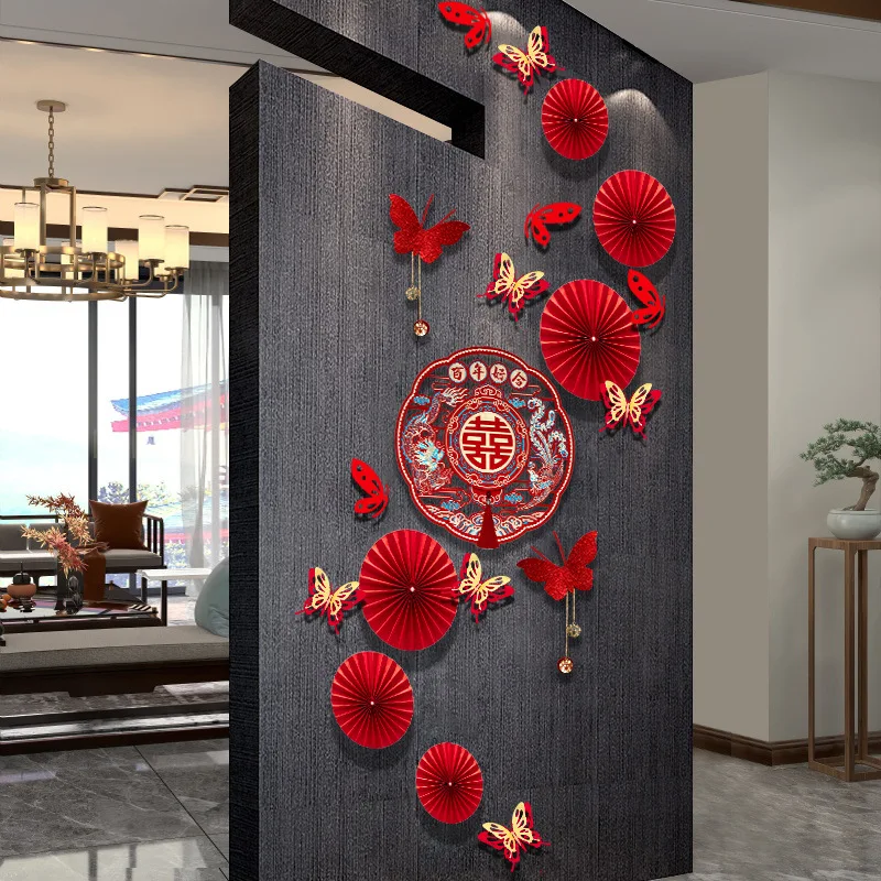 

Wedding Home Decor: Feature Wall for Bridal Suite, Newlywed Living Room, Staircase Wall, Bedroom, Luxury-Style Lace Accents