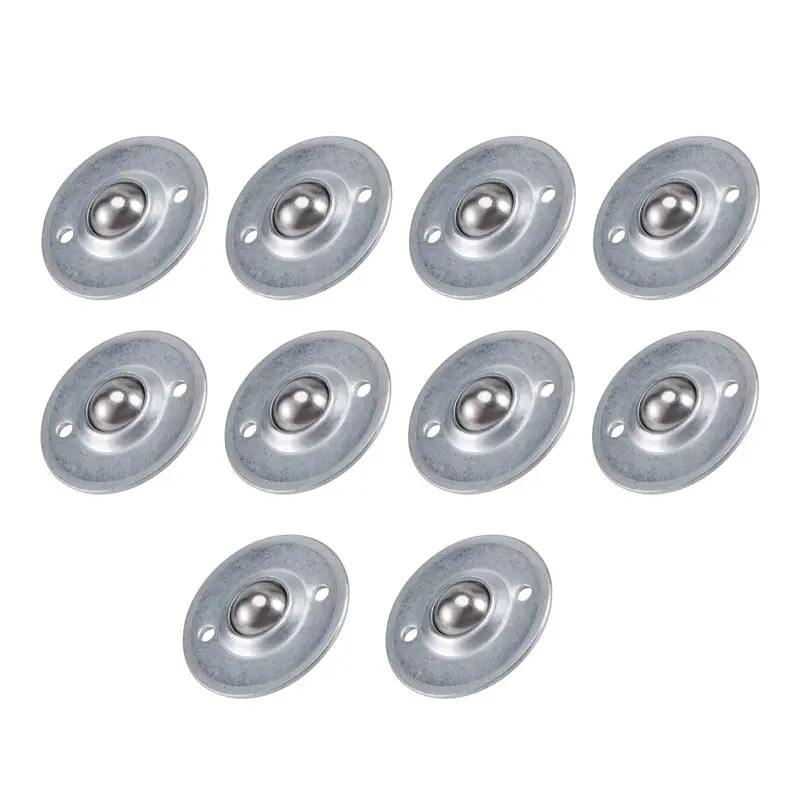 N96R 10Pcs CY-16B 5/8-Inch Bearing Steel Roller Ball Flange Conveyor Transfer Unit