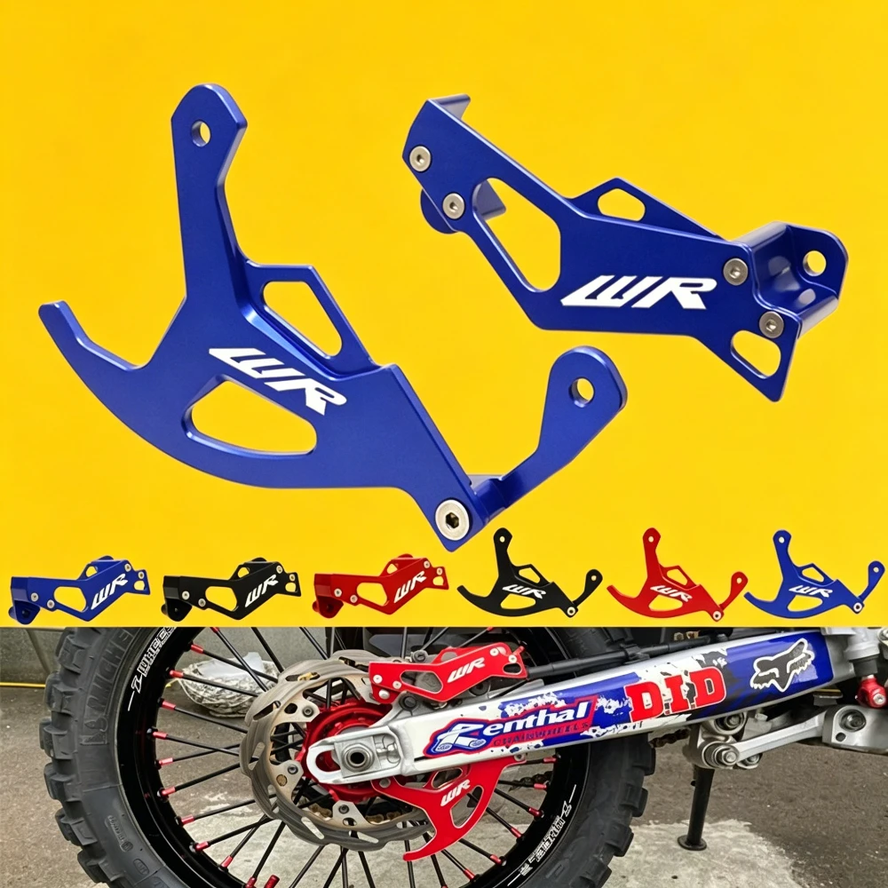 Fit For YAMAHA WR250F WR450F WR250X WR250R WR 250F 450F 250X 250R Motorcycle CNC Rear Brake Caliper Guard Cover Protector