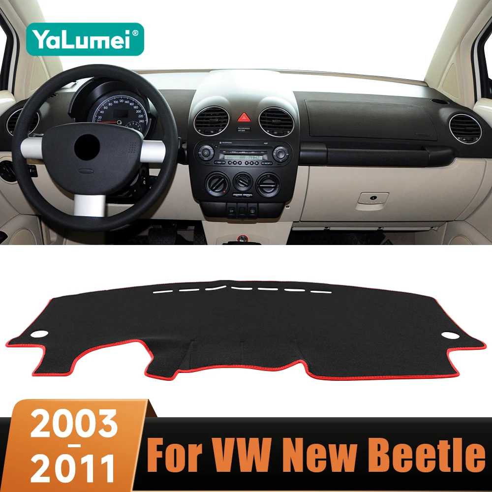 

For Volkswagen VW New Beetle 2003 2004 2005 2006 2007 2008 2009 2010 2011 Car Dashboard Anti-Glare Cover Sun Protection Mat