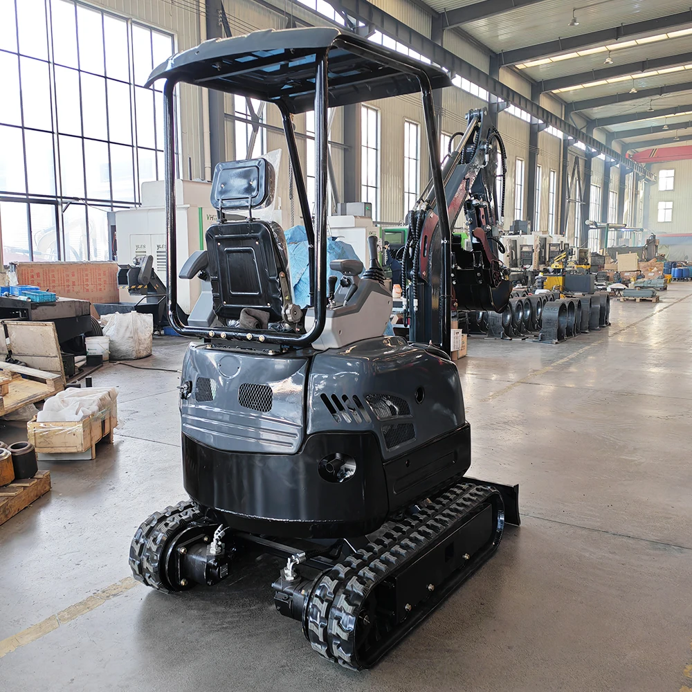 1.5 Ton Mini Excavator / Mini Digger, 1500kg Mini-pelle Minigraver, CE Approved Crawler Digger for Yard
