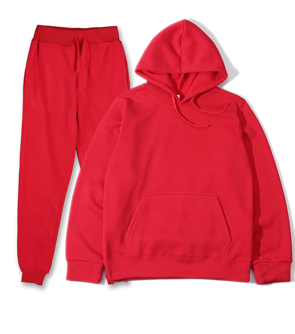 new 2026 Men's Sports Suits Fashion Tracksuit Women Hoodies Pants Two Pieces Sets Running Casual Sweatshirts Sweatpants Clothing view 5