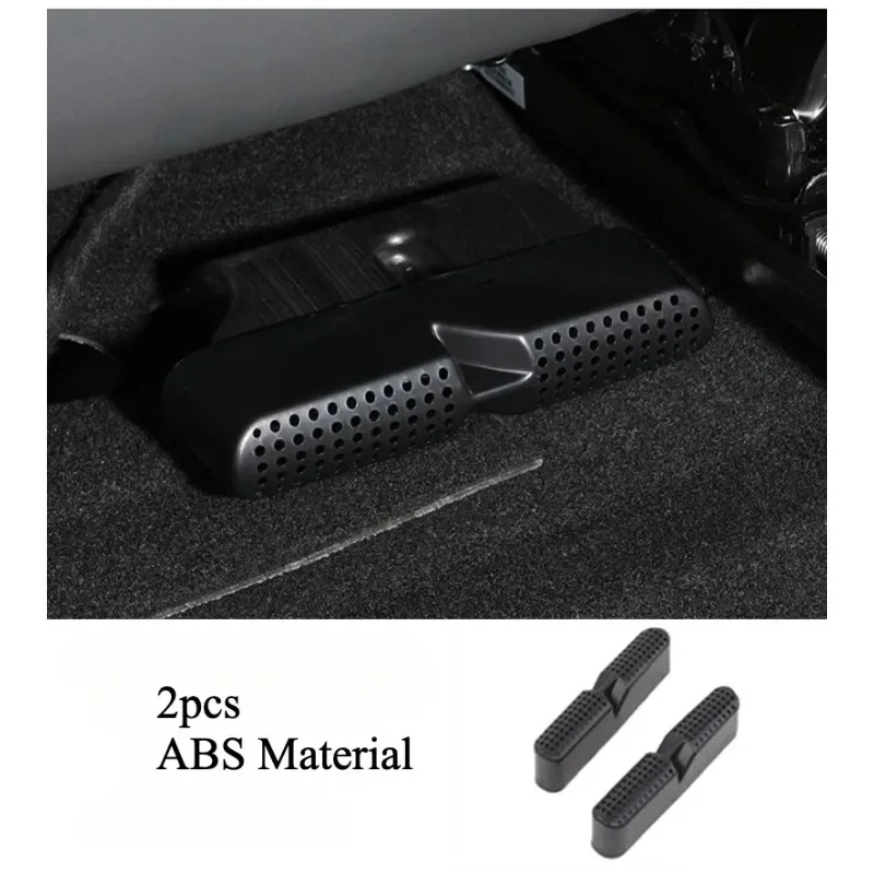 For Jetour Traveler Shanhai T2 Dust Cover Under Seat Air Outlet Brand New Auto Part 1Pair