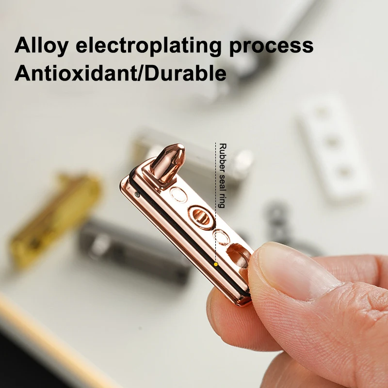 1 Set Zip Lighters Cotton Base Inner Liner Modification Volatilization Reduction Feature Sealing Metal Design 3.5*1.5*1.1cm